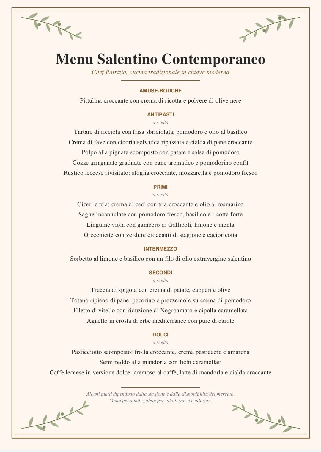 Contemporaneamente Salento